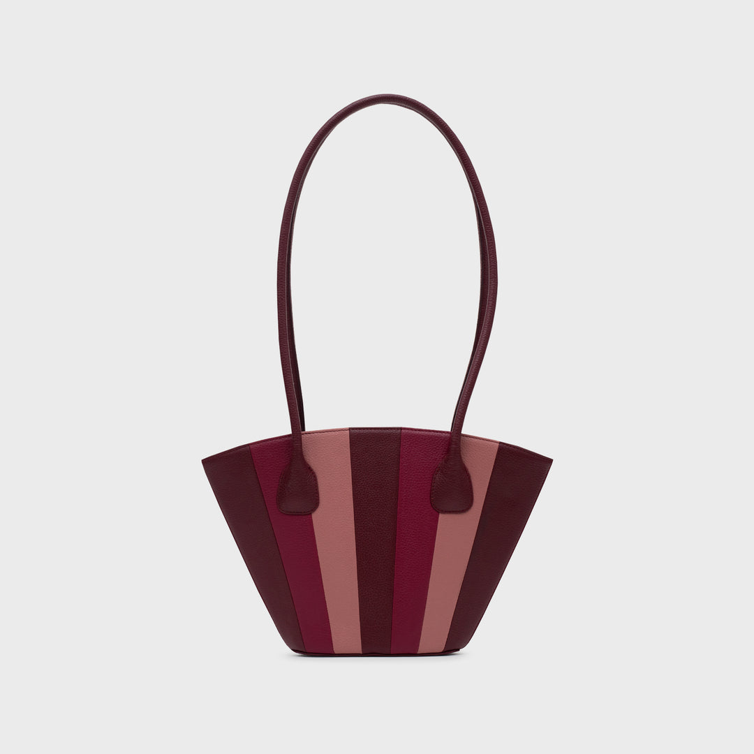 NABILA TRAPEZE BAG BORGOÑA