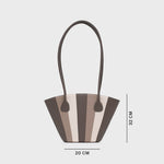 Cargue la imagen en el visor de la galería, NABILA TRAPEZE BAG GRIS