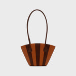 Cargue la imagen en el visor de la galería, NABILA TRAPEZE BAG MARRÓN