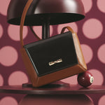Cargue la imagen en el visor de la galería, NADIRA FLAP HAND BAG COBRE