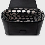 Cargue la imagen en el visor de la galería, NADIRA FLAP HAND BAG NEGRO