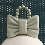 Cargue la imagen en el visor de la galería, NAILA BEADED BOW BAG VERDE