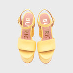 Cargue la imagen en el visor de la galería, NICOLETTA PLATAFORMA AMARILLO
