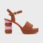 Cargue la imagen en el visor de la galería, NICOLETTA PUMP MARRÓN
