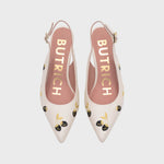 Cargue la imagen en el visor de la galería, NINETTE BLACKBERRY MIDI SLINGBACK HUESO