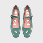 Cargue la imagen en el visor de la galería, NINETTE LEMON FLAT VERDE