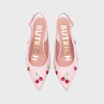 Cargue la imagen en el visor de la galería, NINETTE RASPBERRY MIDI SLINGBACK ROSA