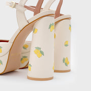 NINETTE LEMON PLATAFORMA HUESO
