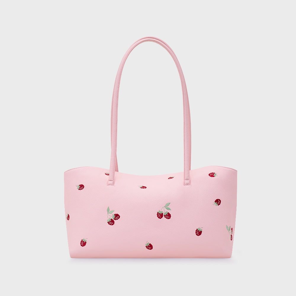 NINETTE RASPBERRY LONG BAG ROSA