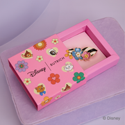 PRENDEDOR WILDWOOD HEARTS HUESO NEGRO