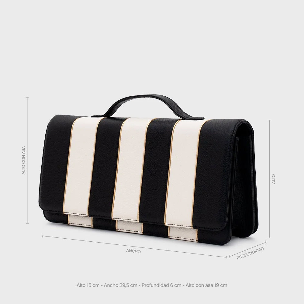 PAULINA RECTANGLE BAG NEGRO