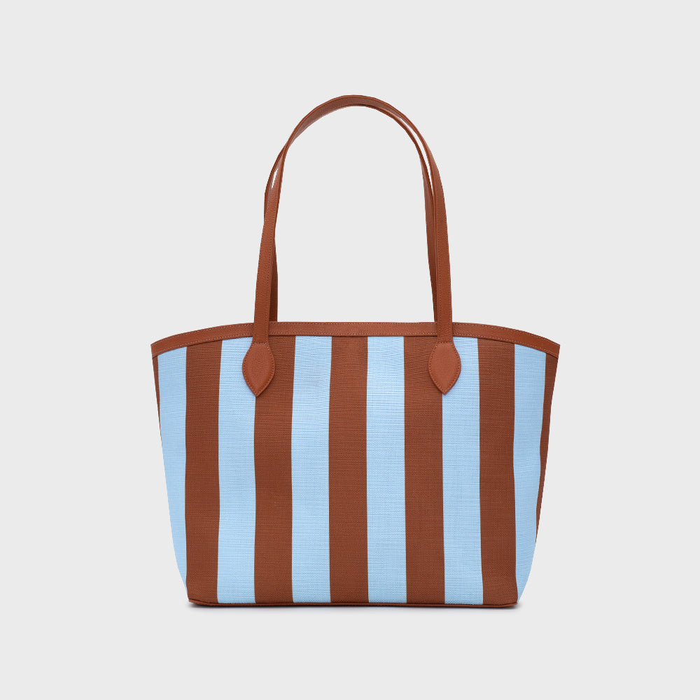 PAULINA SUMMER TOTE BAG MARRÓN