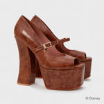 Cargue la imagen en el visor de la galería, BAMBI PLATAFORMA MARRÓN