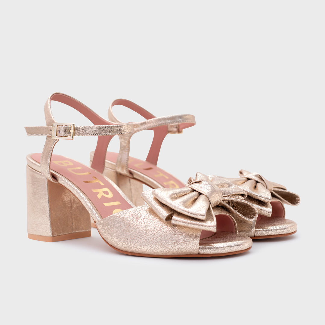 RAISA PUMP PLATINO ORO