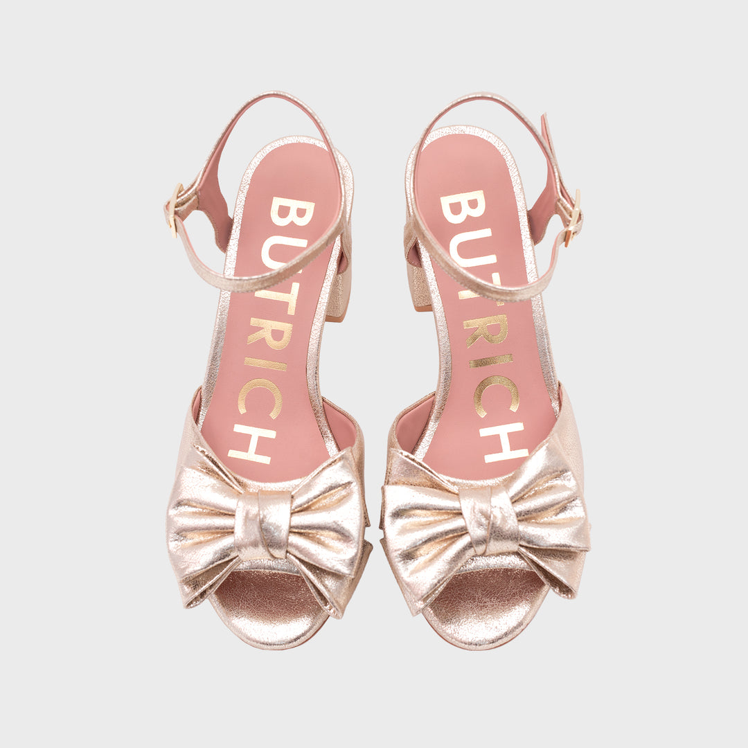 RAISA PUMP PLATINO ORO