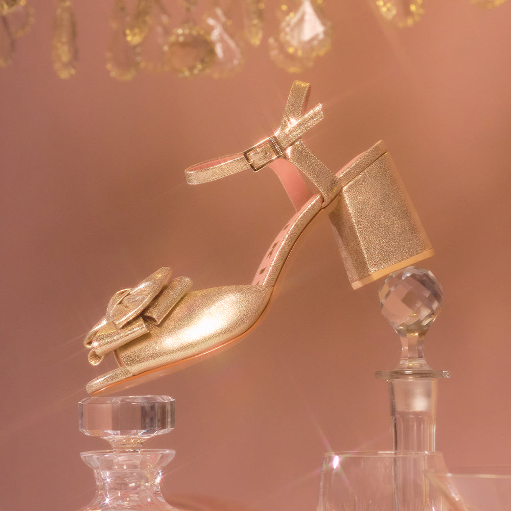 RAISA PUMP PLATINO ORO