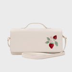 Cargue la imagen en el visor de la galería, STRAWBERRY SUNDAE RECTANGLE BAG HUESO