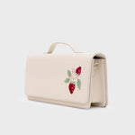 Cargue la imagen en el visor de la galería, STRAWBERRY SUNDAE RECTANGLE BAG HUESO