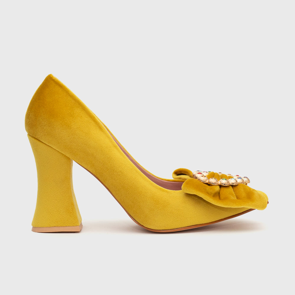 RETRO RAINBOW PUMP AMARILLO