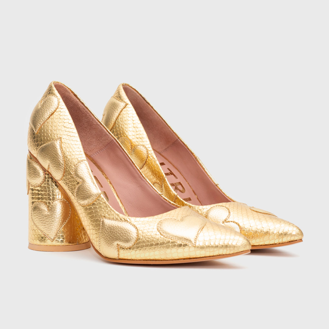 ROSALIE PUMP DORADO