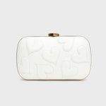 Cargue la imagen en el visor de la galería, CLUTCH PILLBOX ROSALIE BRIDE
