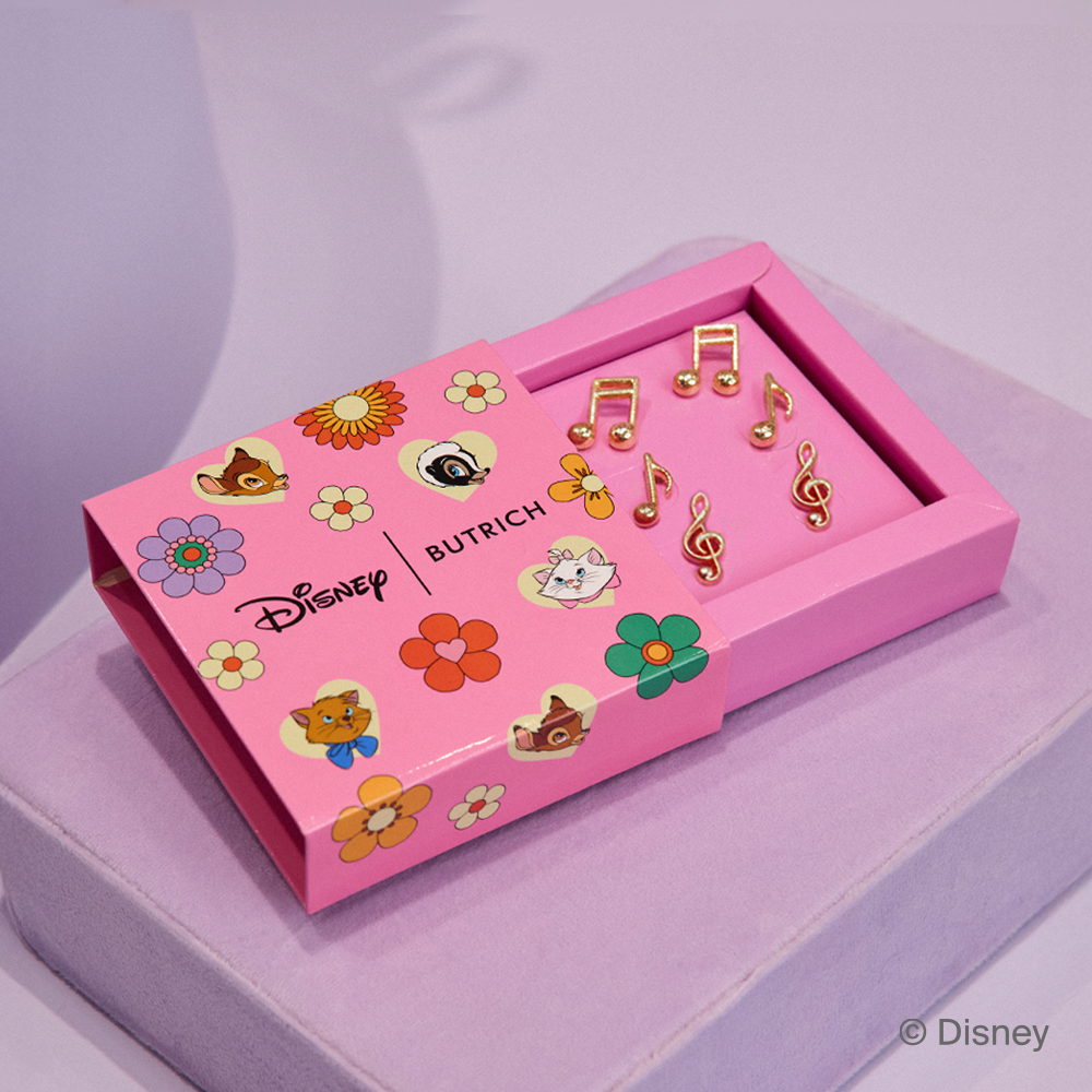 SET DE 3 ARETES ARPEGGIOS DORADO