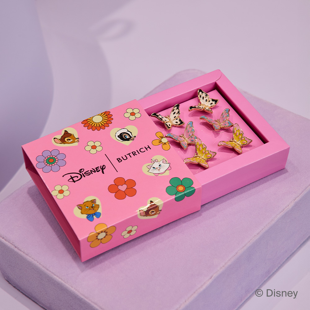 SET DE ARETES BUTTERFLIES MINI