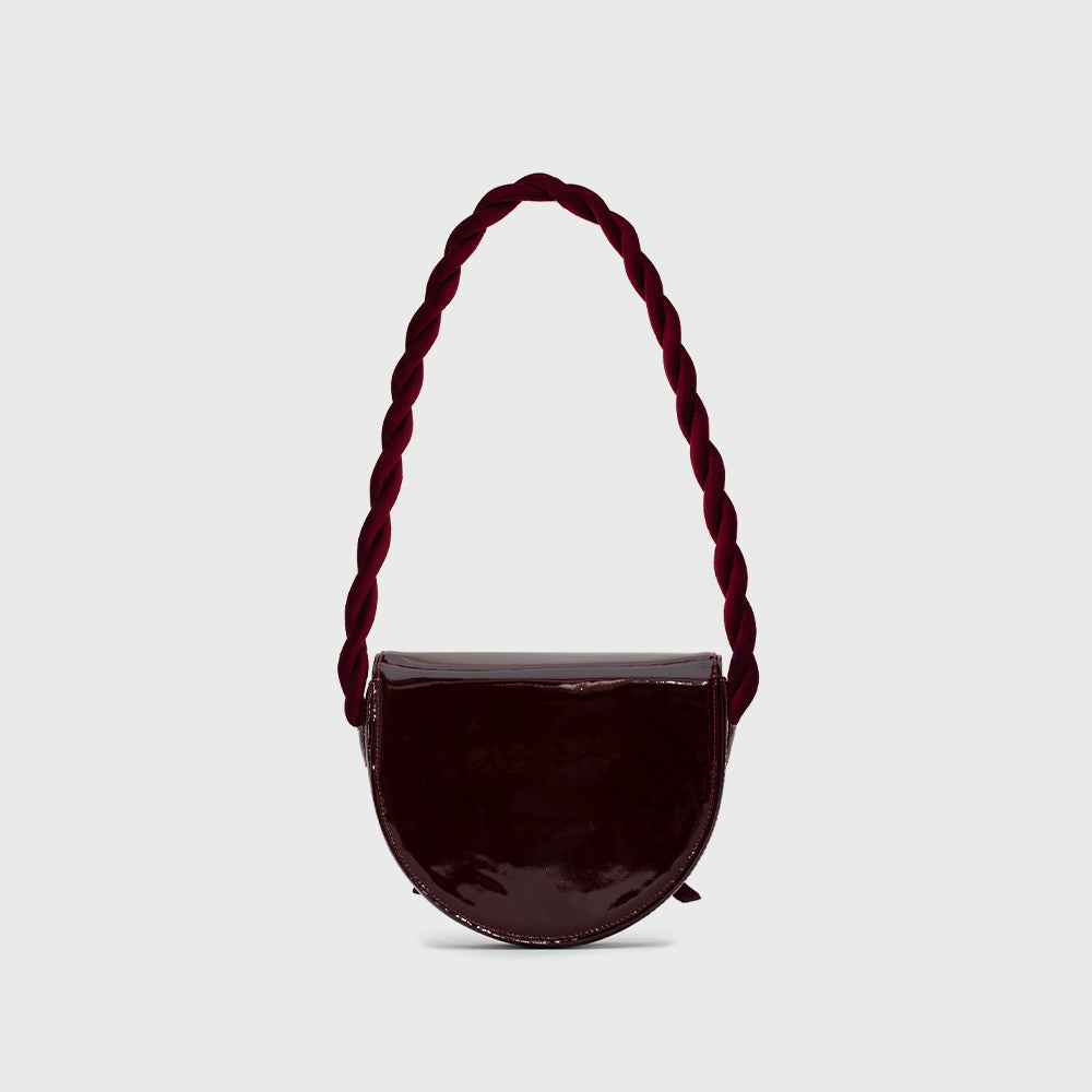 SADDLE BAG GABRIELLE VINO