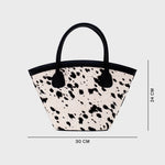 Cargue la imagen en el visor de la galería, SASKIA TRAPEZE BAG HUESO NEGRO