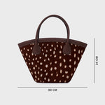 Cargue la imagen en el visor de la galería, SASKIA TRAPEZE BAG MARRÓN