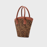 Cargue la imagen en el visor de la galería, SASKIA TRAPEZE BAG LEOPARDO