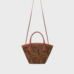 Cargue la imagen en el visor de la galería, SASKIA TRAPEZE BAG LEOPARDO