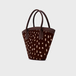 Cargue la imagen en el visor de la galería, SASKIA TRAPEZE BAG MARRÓN
