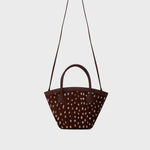 Cargue la imagen en el visor de la galería, SASKIA TRAPEZE BAG MARRÓN