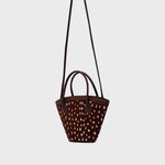 Cargue la imagen en el visor de la galería, SASKIA TRAPEZE BAG MARRÓN