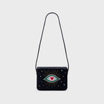 Cargue la imagen en el visor de la galería, SHAZAM MINI FLAP BAG NEGRO