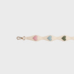 Cargue la imagen en el visor de la galería, SHOULDER STRAP HEARTS HUESO

