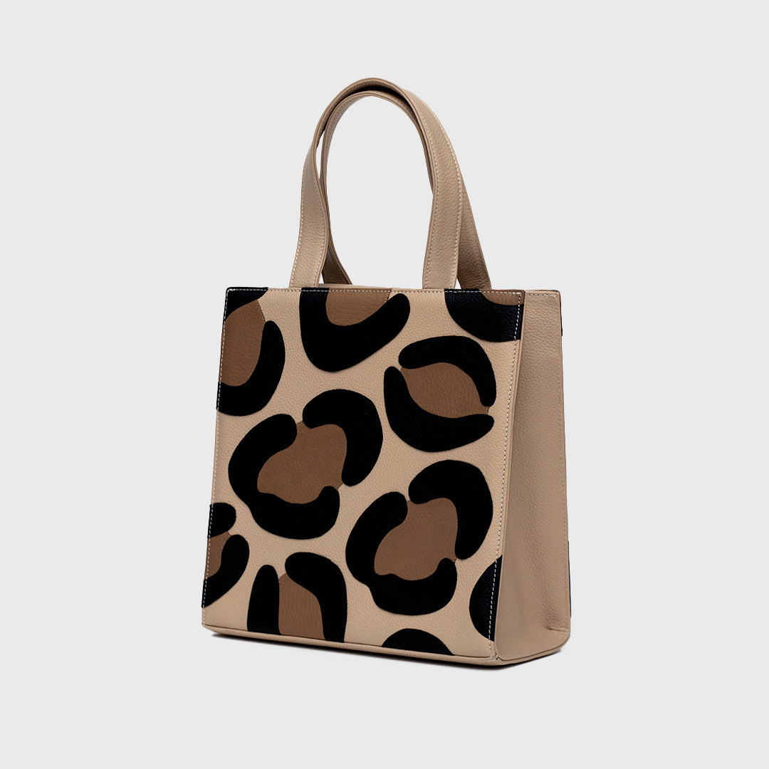 SQUARE TOTE BAG KAT CREMA