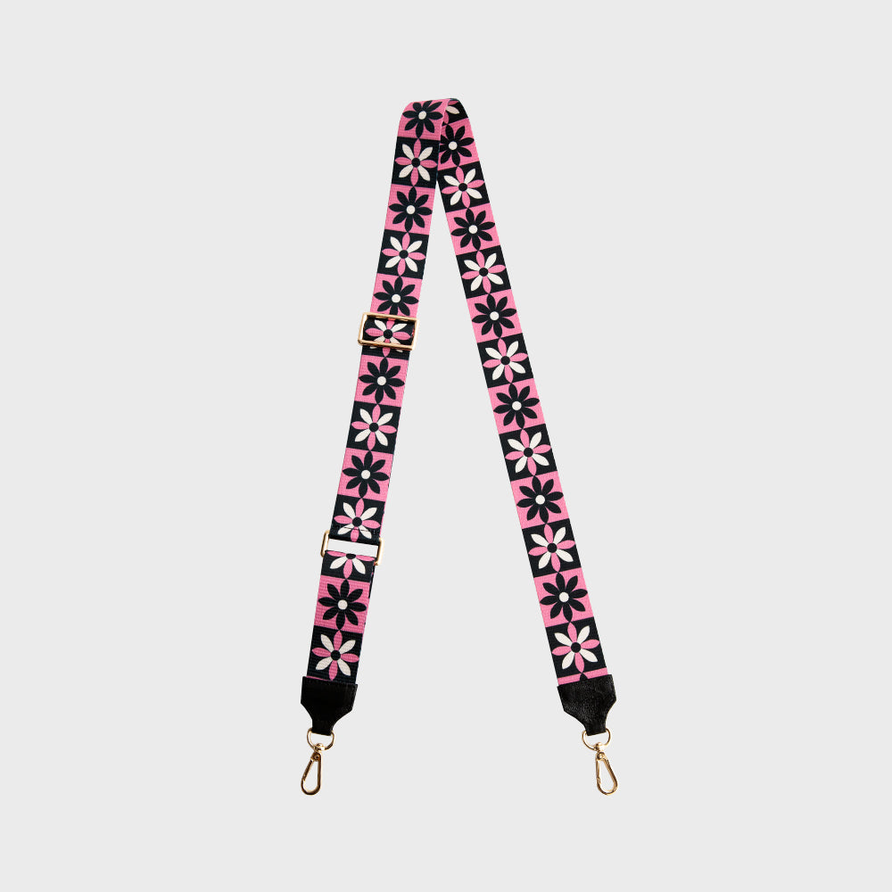 STRAP FLOWERS ROSA