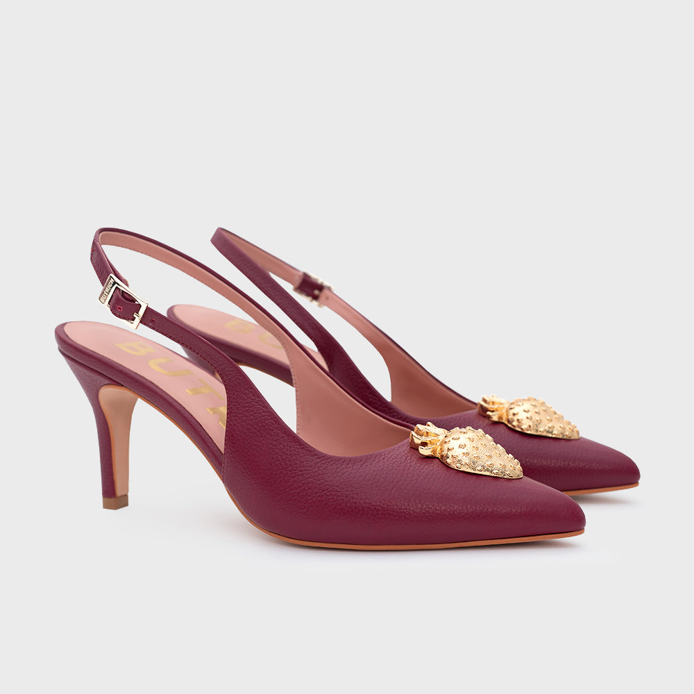 STRAWBERRY PUMP SLINGBACK MORA