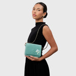 Cargue la imagen en el visor de la galería, SUNDAE BLUEBERRY MINI BAG VERDE