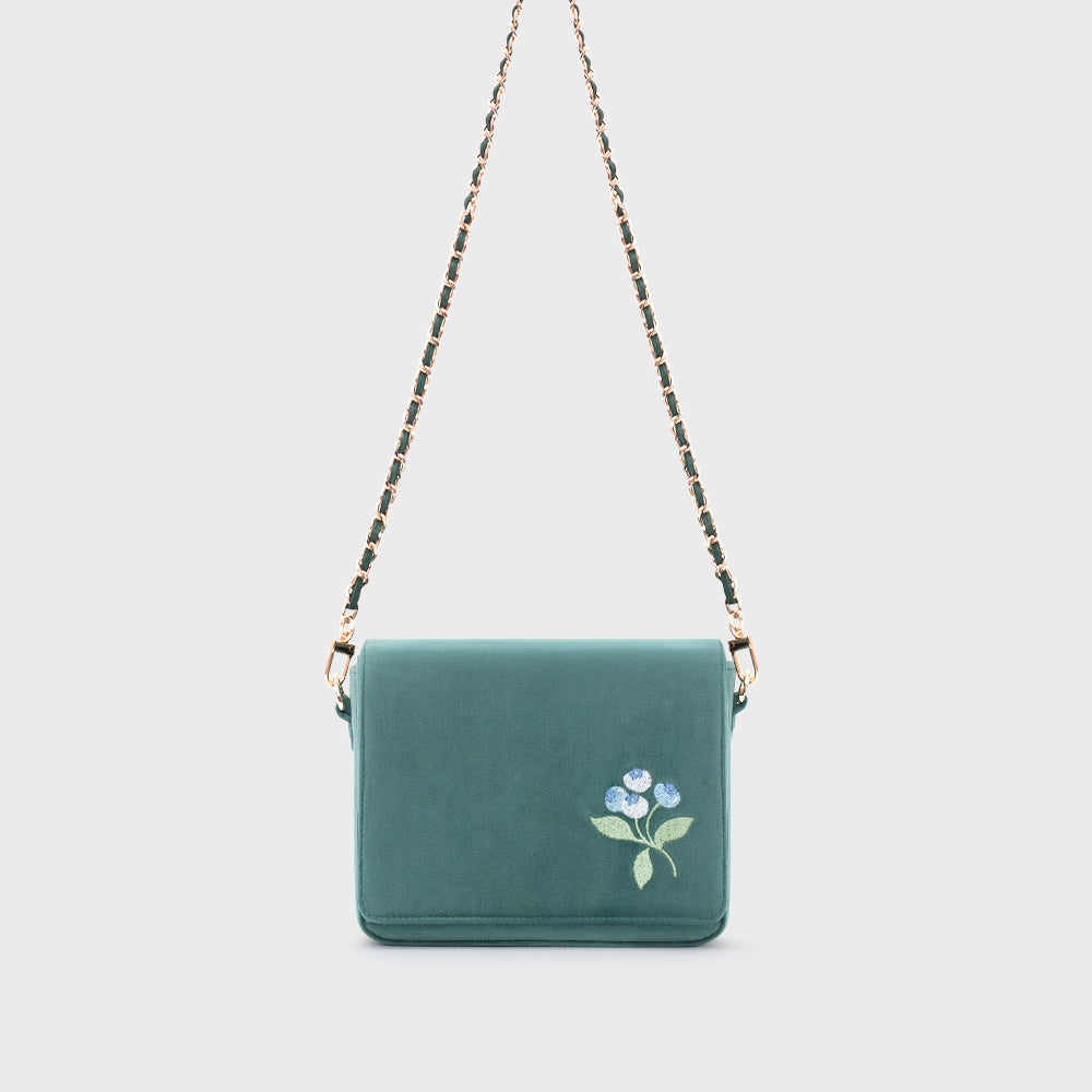 SUNDAE BLUEBERRY MINI BAG VERDE