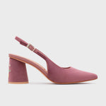 Cargue la imagen en el visor de la galería, SUNDAE PUMP LEMON SLINGBACK ROSA OSCURO