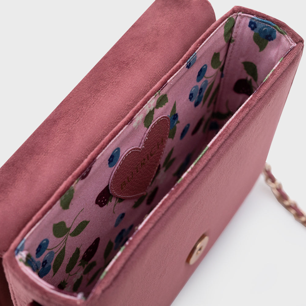 SUNDAE STRAWBERRY MINI BAG ROSA OSCURO