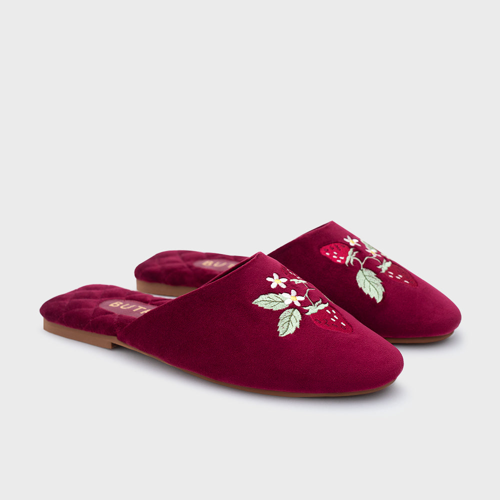 SUNDAE STRAWBERRY SLIPPER CIRUELA