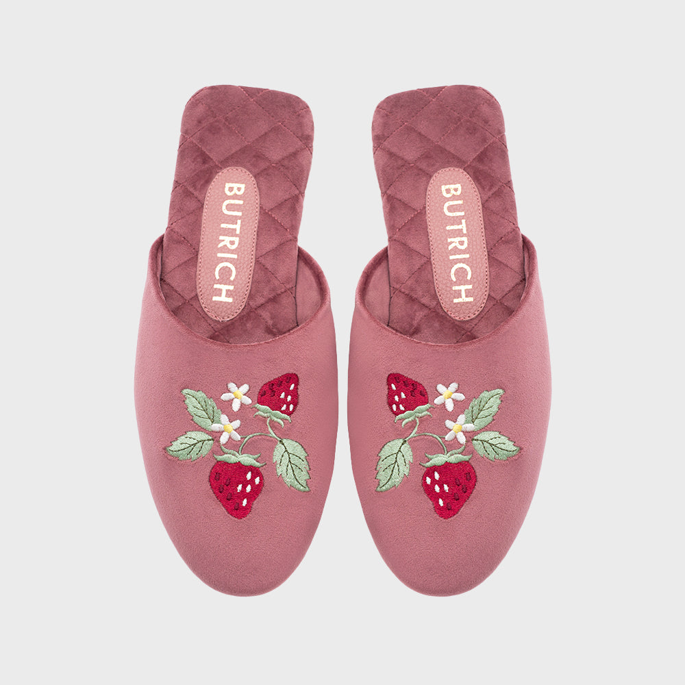 SUNDAE STRAWBERRY SLIPPER ROSA OSCURO