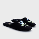 Cargue la imagen en el visor de la galería, SUNDAE BLUEBERRY SLIPPER NEGRO