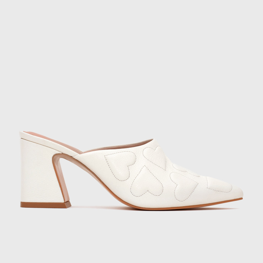 SUPER BOOGIE MULE PUMP HUESO