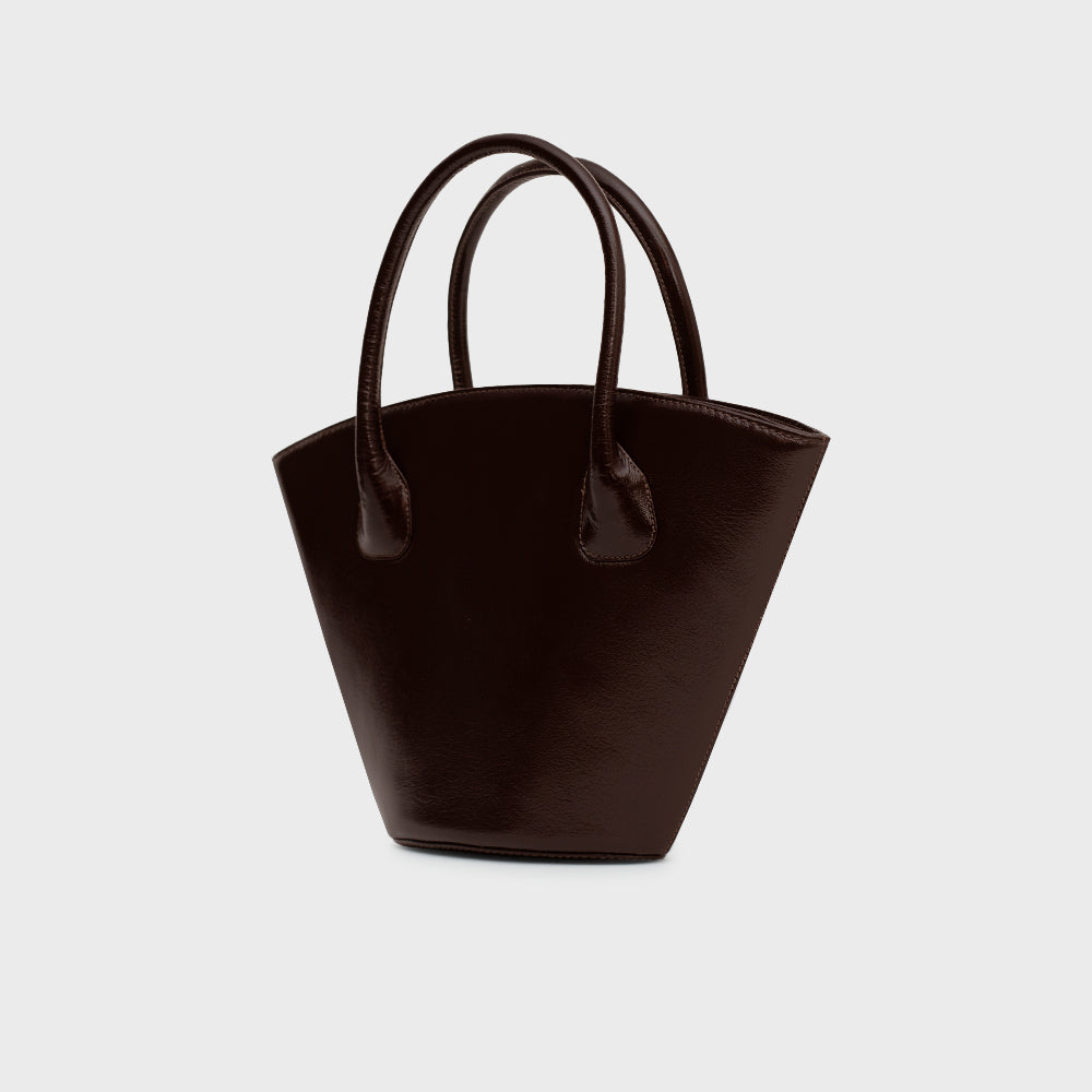 ESTELA TRAPEZE BAG MARRÓN