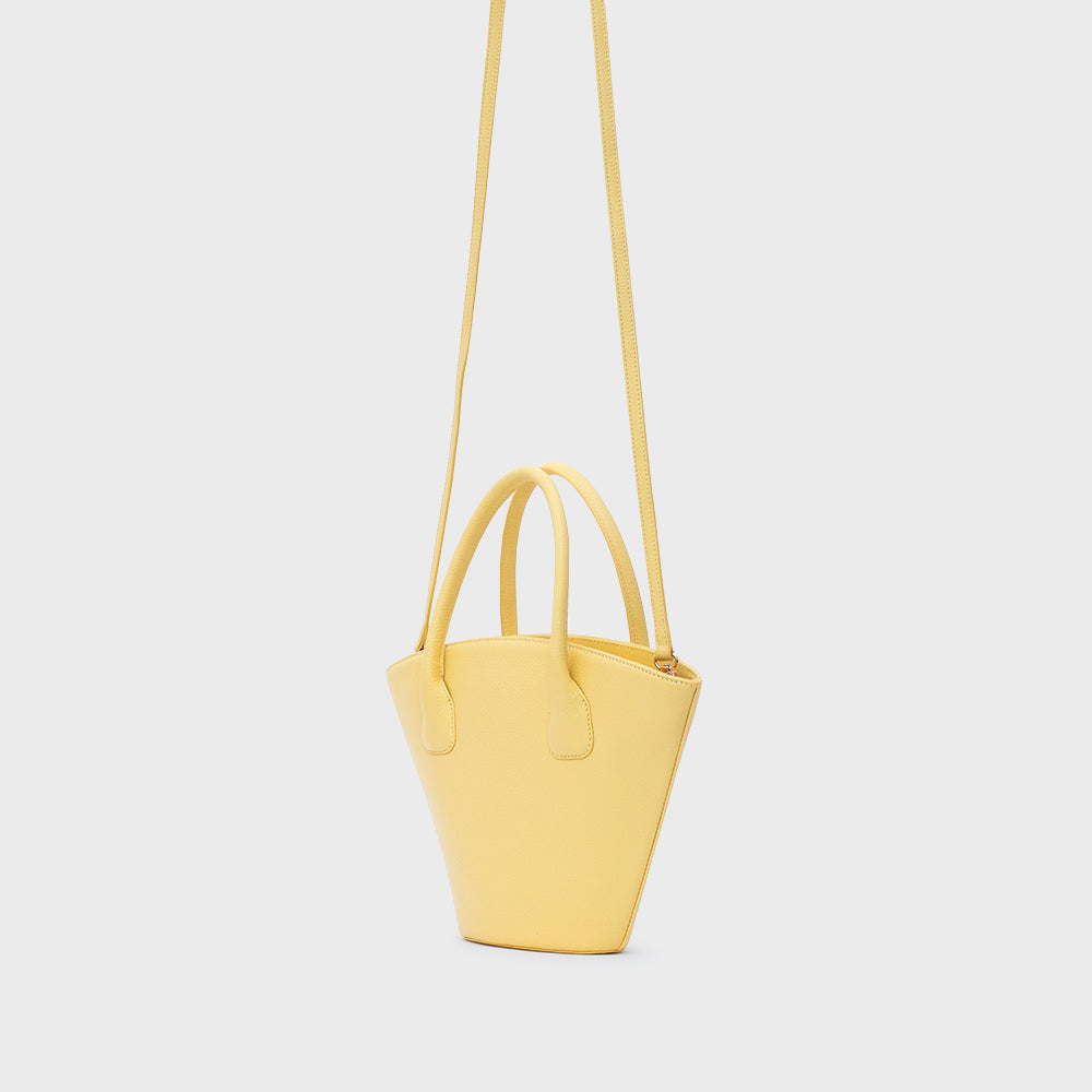 KATNISS TRAPEZE BAG AMARILLO